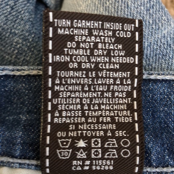 7 For All Mankind Denim Shorts - Picture 7 of 7